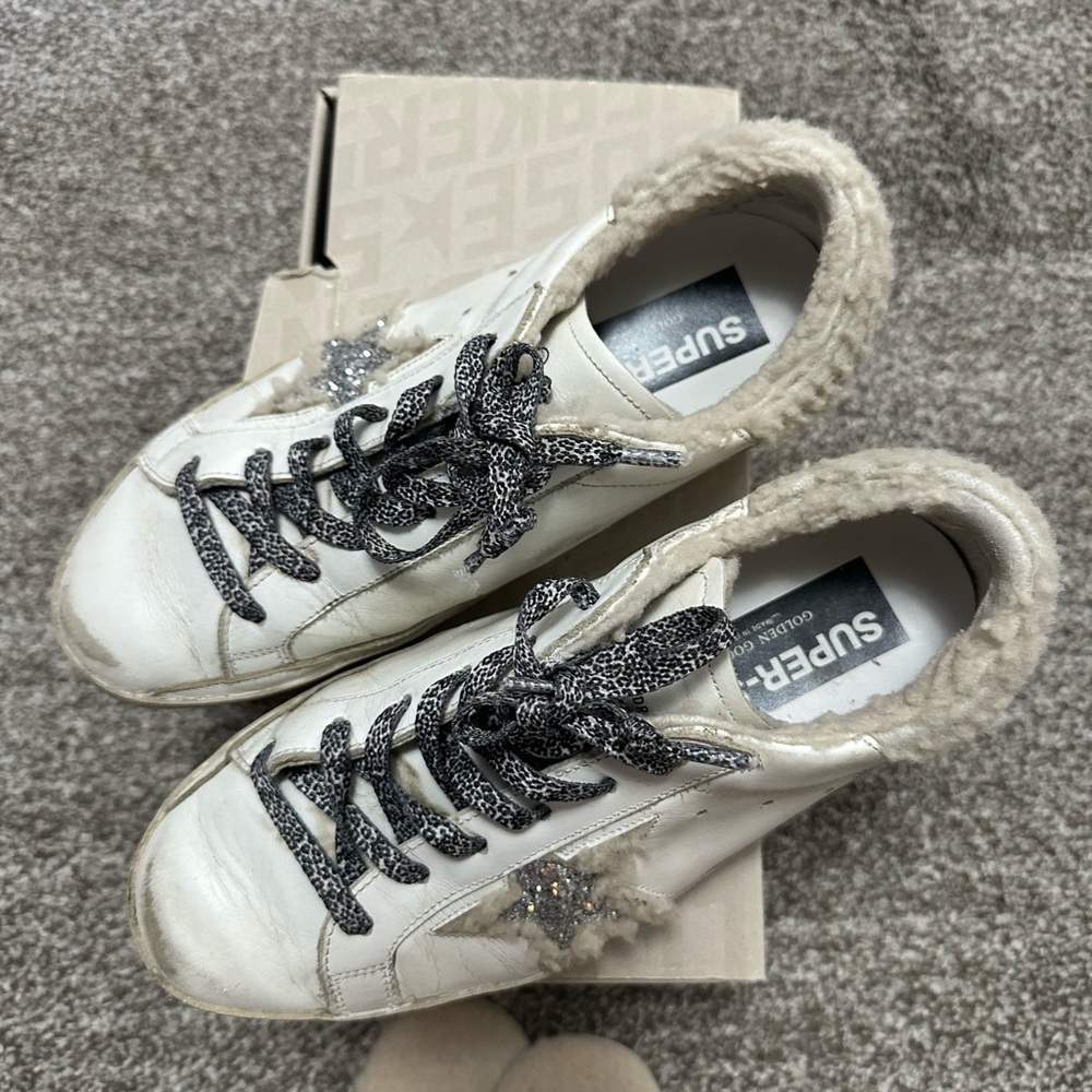 Golden Goose Sherpa Sneakers